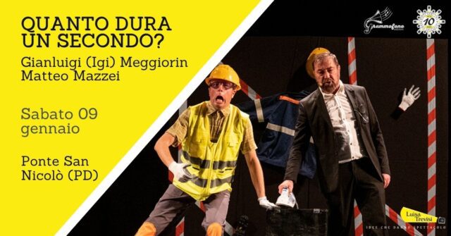 Copertina evento Quanto dura un secondo? spettacolo sulla sicurezza sul lavoro a Ponte San Nicolò (PD) il 09/01/27