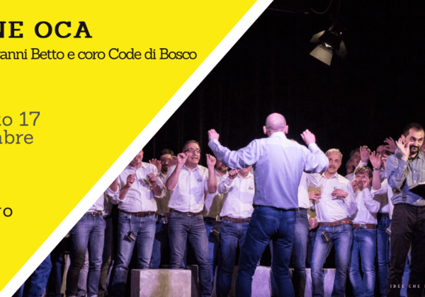 Nane Oca | Giovanni Betto e Coro Code di Bosco | Orsago (TV) | 17/12/22