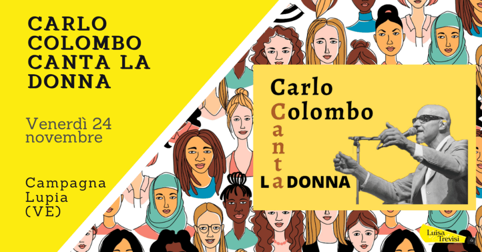 Carlo Colombo Canta La Donna | Campagna Lupia (VE) | 24/11/23